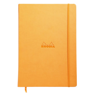 Rhoida Webnotebook - A4 - Orange - Plain